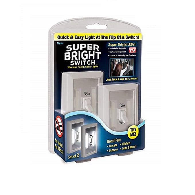 Беспроводной светильник Super Bright Switch, 2 шт