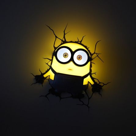 Minions Пробивной 3D светильник Боб