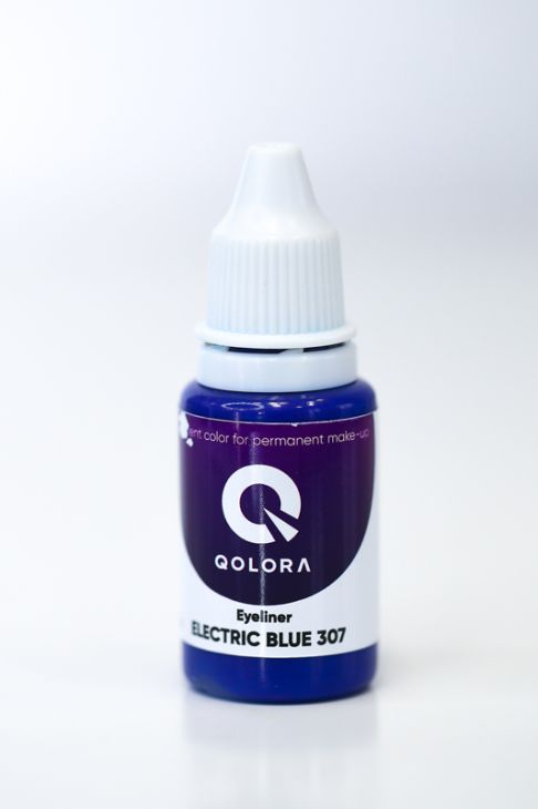 Пигменты QOLORA Eyeliner Electric Blue 307