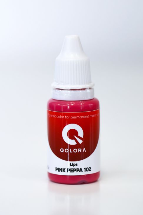 Пигменты QOLORA Lips Pink Peppa 102