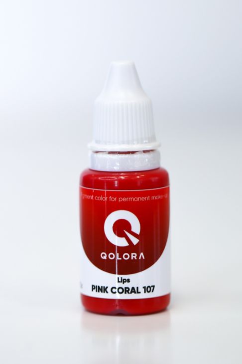 Пигменты QOLORA Lips Pink Coral 107