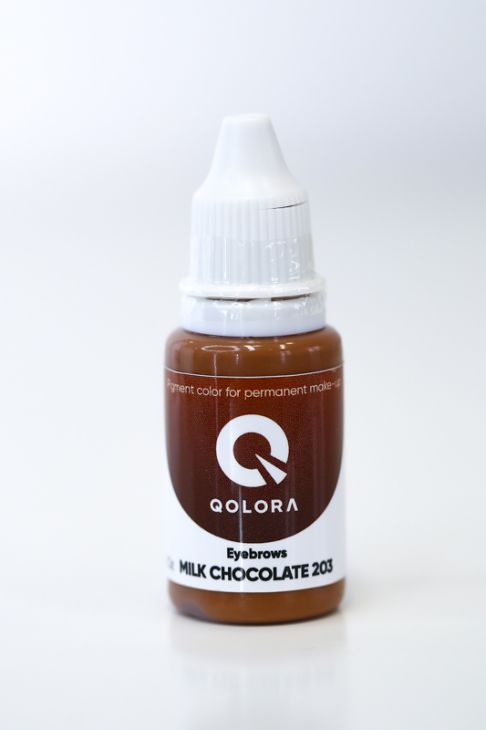 Пигменты QOLORA Eyebrows Milk Chocolate 203