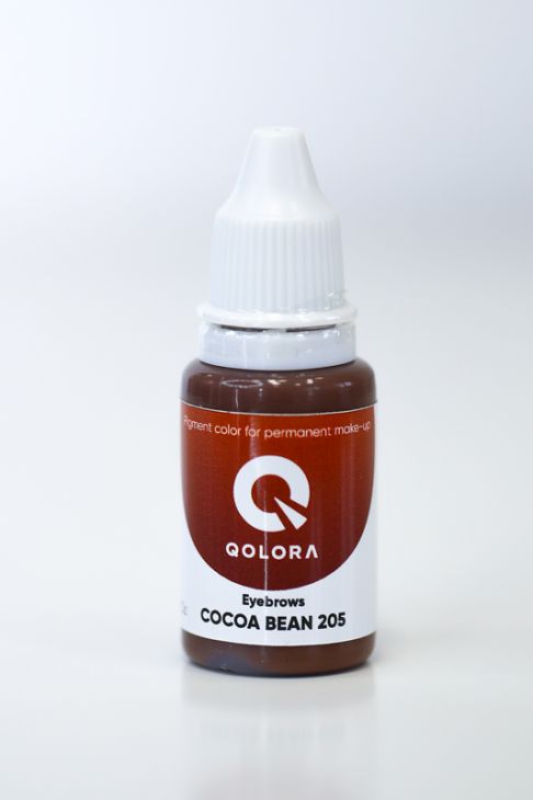 Пигменты QOLORA Eyebrows Cocoa Bean 205