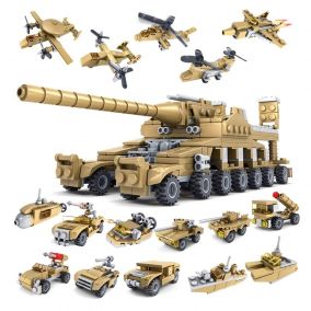 Конструктор Lego военный танк