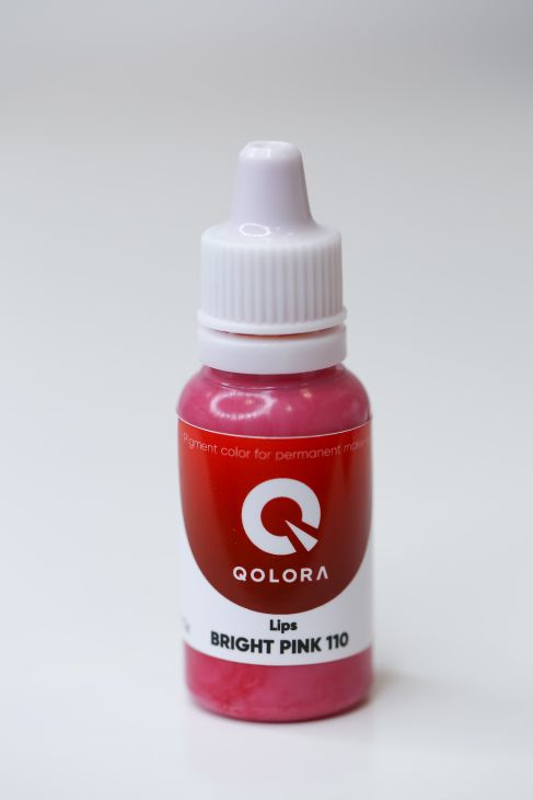 Пигменты QOLORA Lips Bright Pink 110