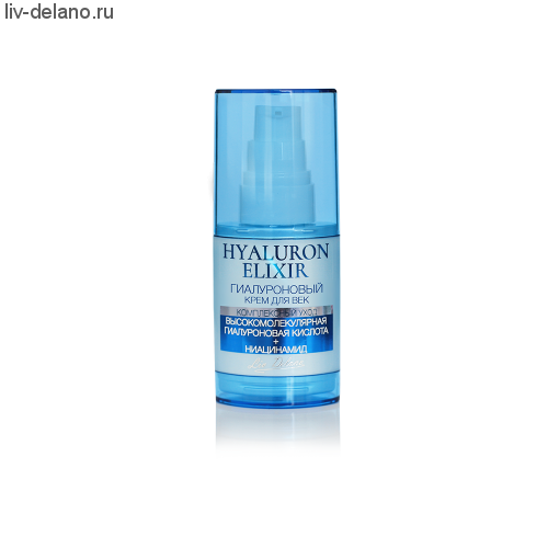 Гиалуроновый крем для век, 35г  Hyaluron Elixir