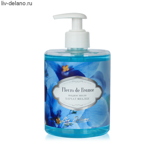 Жидкое мыло "Бархат фиалки", 500г Fleurs De France