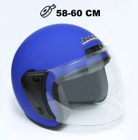 Шлем открытый Jiekai 202 blue petrol