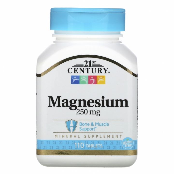 Magnesium 250 мг 110 табл (21st Century)