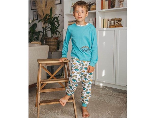 Пижама  детская для мальчика  Sea Dino