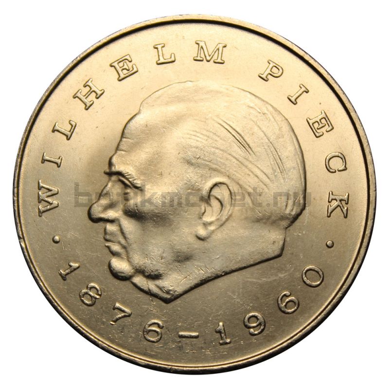 20 марок 1972 ГДР Первый президент ГДР - Вильгельм Пик