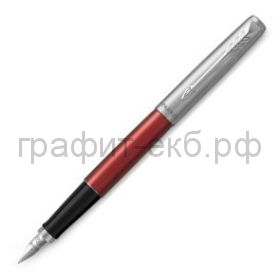 Ручка перьевая Parker Jotter Core Kensington Red CT F63 красная 2030949