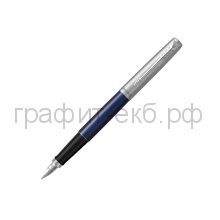 Ручка перьевая Parker Jotter Core Royal Blue CT F63 синяя 2030950