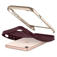 Чехол Spigen Neo Hybrid Herringbone для iPhone 8 бордовый