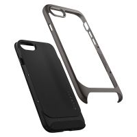 Чехол Spigen Neo Hybrid Herringbone для iPhone 8 стальной