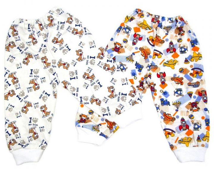 Штаны для новорожденных с обычной резинкой C-ST810-SU (супрем) код 01651 "Мамин Малыш" оптом