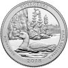 Национальный парк Вояджерс  25 центов США 2018 Монетный Двор S