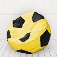 Кресло мяч Желтый с черным