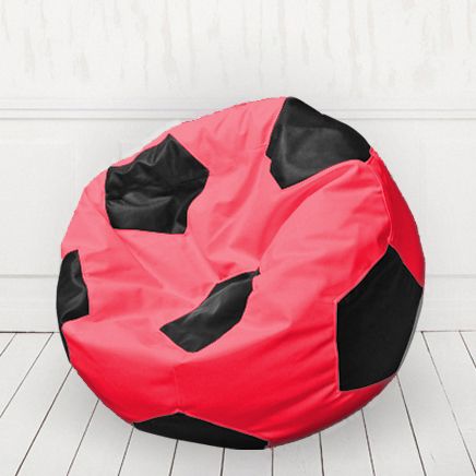 Кресло мяч Красный с черным
