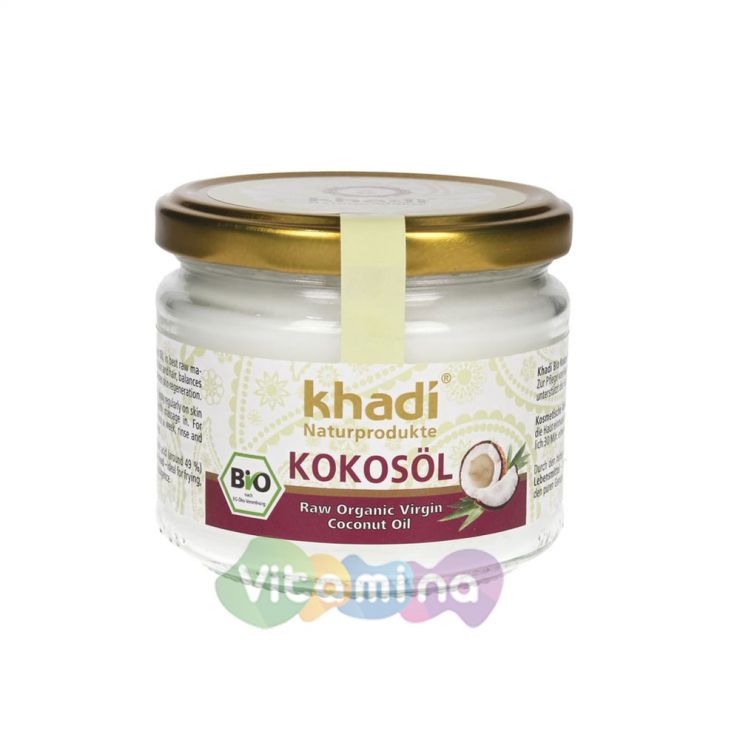 Khadi Кокосовое масло «Кади био» для тела и волос, 250 мл