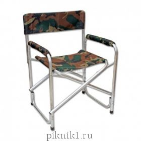 Кресло складное 595х450х800 мм, алюминий "СЛЕДОПЫТ" PF-FOR-AKS01