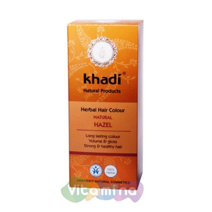 Khadi Растительная краска для волос «Орех», 100 г