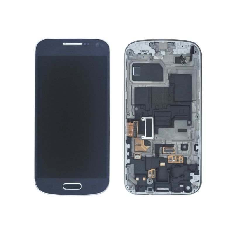 LCD (Дисплей) Samsung i9190 Galaxy S4 mini/i9192 Galaxy S4 mini Duos/i9195 Galaxy S4 mini (в сборе с тачскрином) (в раме) (blue) Оригинал