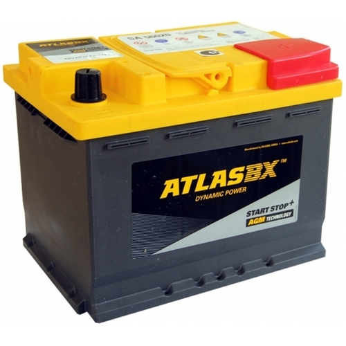 Автомобильный аккумулятор АКБ ATLAS (Атлас) AGM SA 56020 60Ач о.п.
