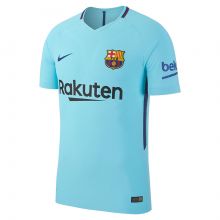 Барселона форма Nike 17-18 голубая гостевая + шорты