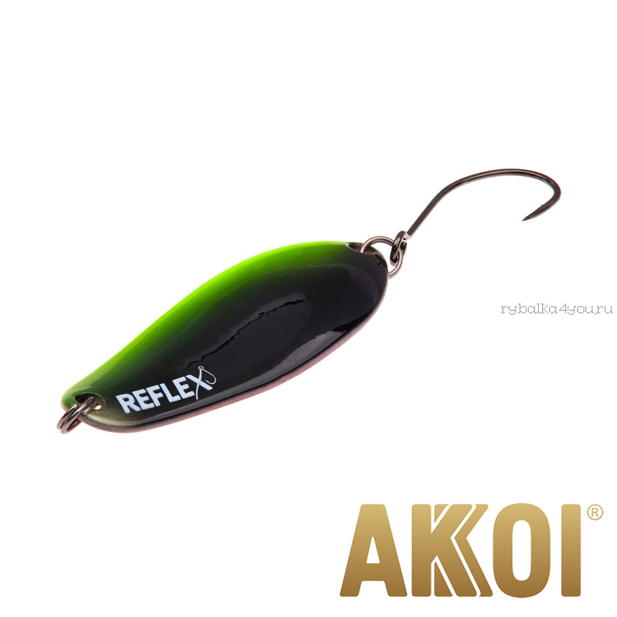 Колеблющаяся блесна Akkoi Reflex Element 4,2 см / 4,8 гр / цвет:  R37