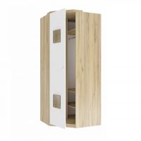 Шкаф «Фиджи» угловой, с декоративной накладкой
