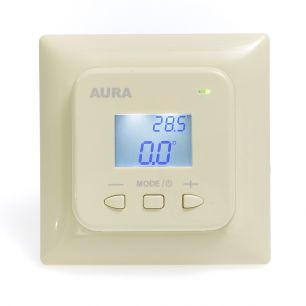 Регулятор температуры (терморегулятор) электронный AURA LTC 530 (кремовый)
