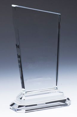 Награда из стекла  (16,5 см, нанесение  включено в стоимость)