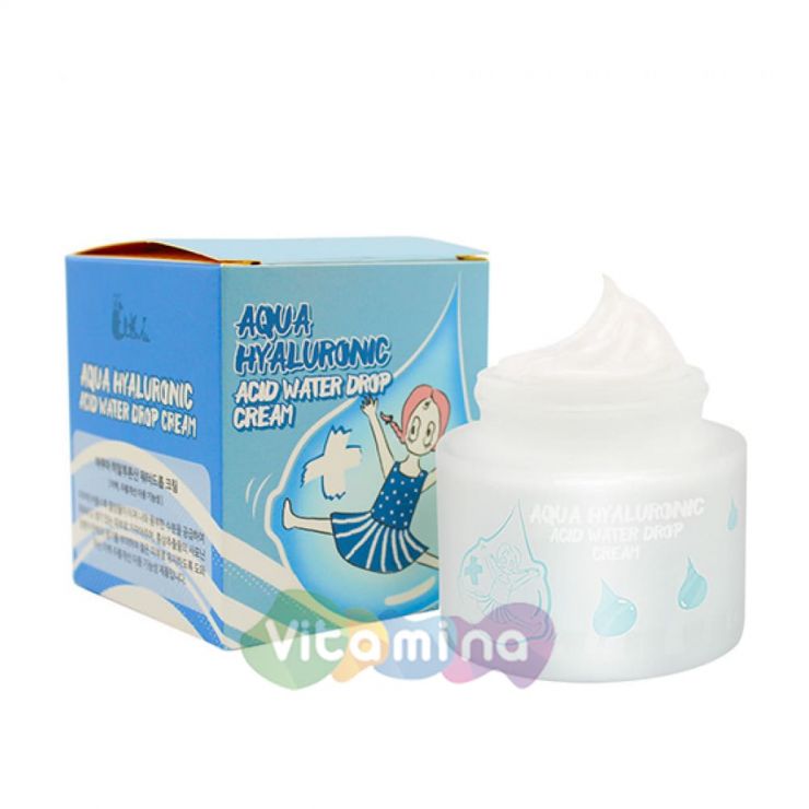 Elizavecca Крем для лица увлажняющий гиалуроновый Aqua Hyaluronic Acid Water Drop Cream, 50 мл