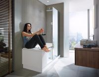 Комбинированная ванна с дверью Duravit  Shower + Bath 170x75 700404 схема 8