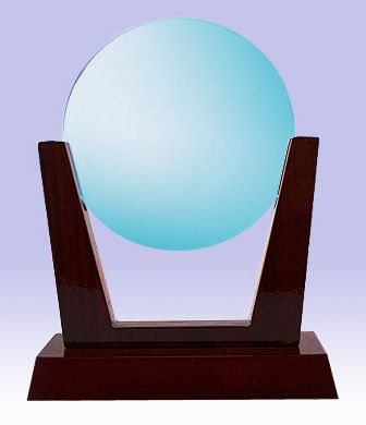 Круг - стекло (16 см, нанесение включено в стоимость)