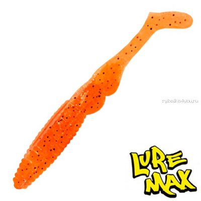 Мягкие приманки LureMax Butcher 3'' 75 мм/ упаковка 7 шт/ цвет: LSB3-008 Fire Carrot