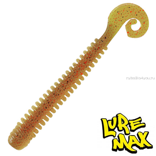 Мягкие приманки LureMax Cheeky Worm 2,5'' 63 мм / упаковка 10 шт / цвет: LSCW25-007 Ebimiso Oil