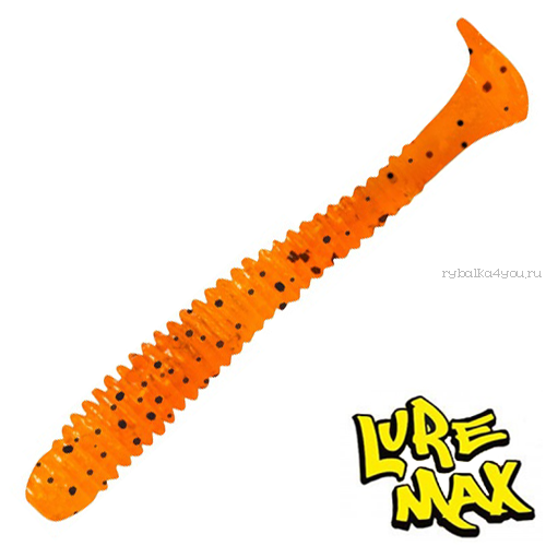 Мягкие приманки LureMax Seeker 2,5'' 63мм / упаковка 10 шт / цвет: LSSK25-008 Fire Carrot