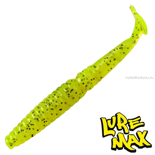 Мягкие приманки LureMax SPY 3'' 75 мм / упаковка 10 шт / цвет:LSSY3-002 Lime pepper