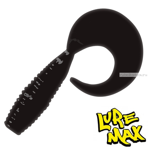 Мягкие приманки LureMax Teaser 1,5'' 38 мм / упаковка 10 шт / цвет: LST15-006 Black