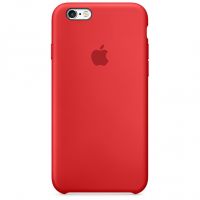 Чехол Silicon Case для iPhone 6S красный
