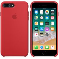 Чехол Silicon Case для iPhone 7 Plus красный