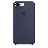 Чехол Silicon Case для iPhone 7 Plus темно-синий