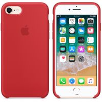 Чехол Silicon Case для iPhone 7 красный