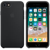 Чехол Silicon Case для iPhone 7 черный