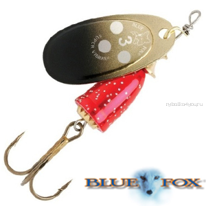 Блесна вертушка Blue Fox Vibrax Bullet Flake N2 4 гр / цвет: GBRF