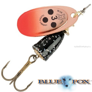 Блесна вертушка Blue Fox Vibrax Bullet Flake N3 6 гр / цвет: CRBF