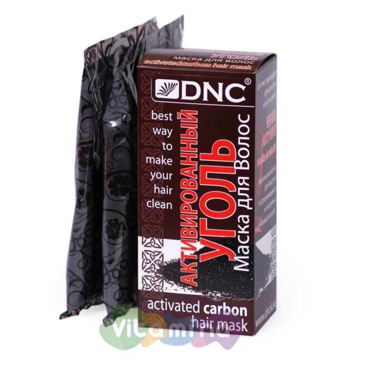 DNC Маска для волос "Активированный уголь", 100 грамм