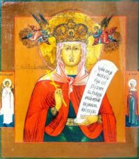 Икона Параскева Пятница  (копия старинной)